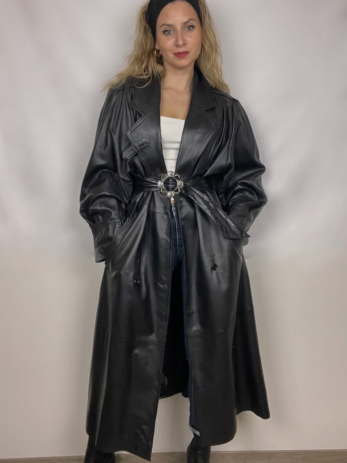 Trench MATRIX 100% cuir