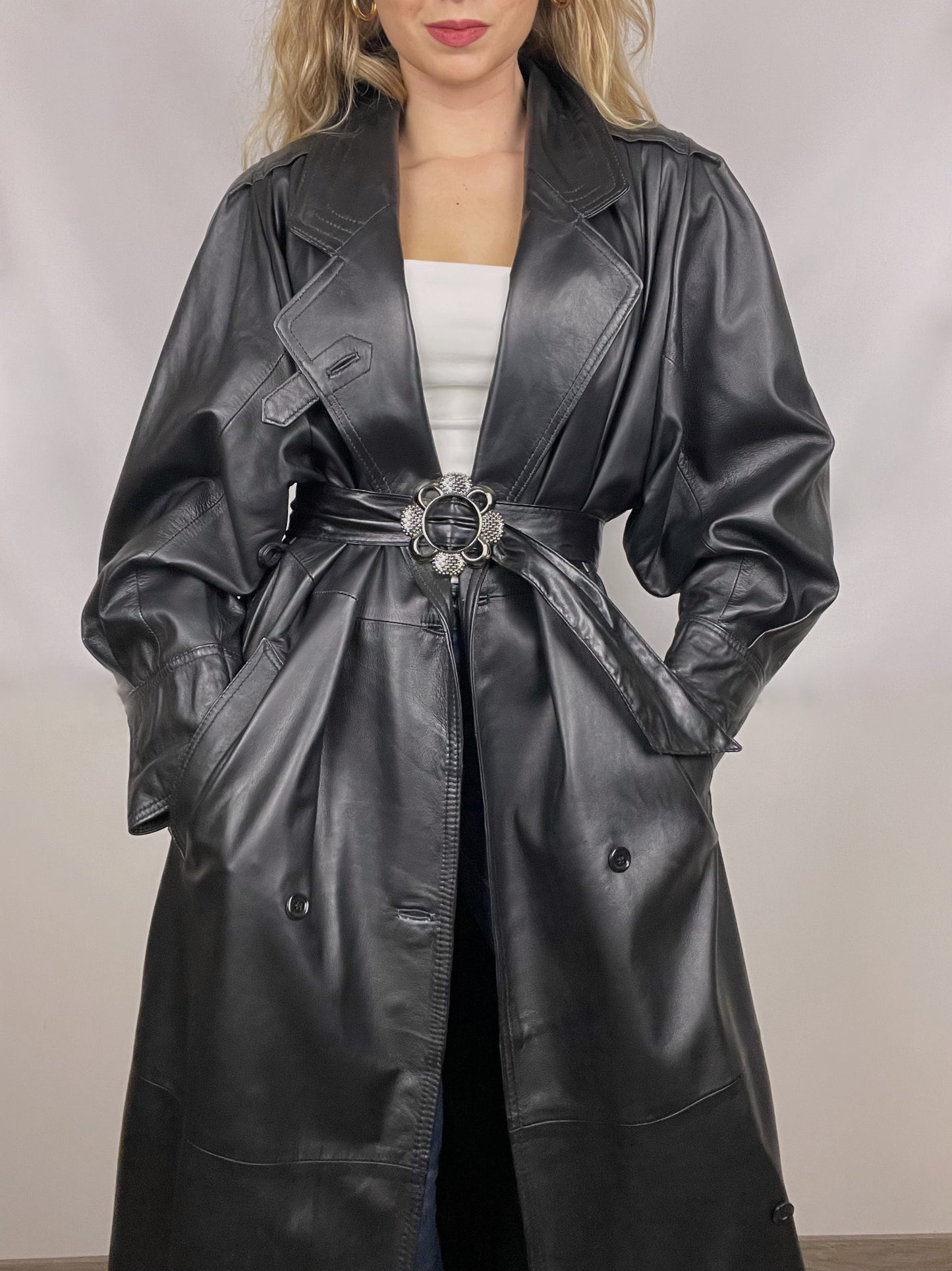 Trench MATRIX 100% cuir